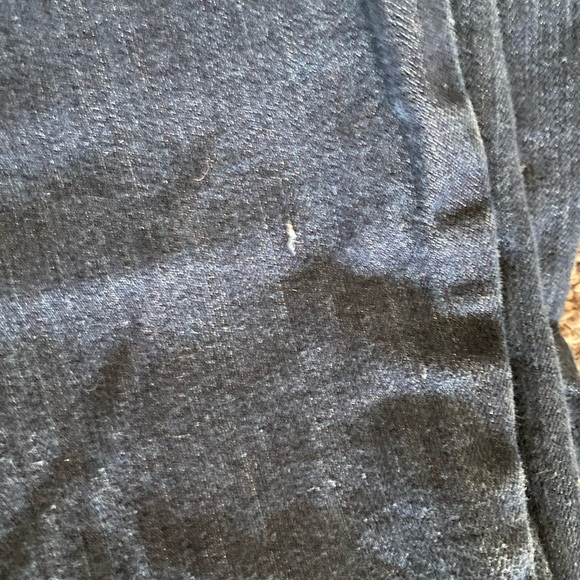 Old Navy The Diva Jeans 14 Reg Flare Leg Stretch Dark Blue Denim Embroidered Pkt - Picture 3 of 7